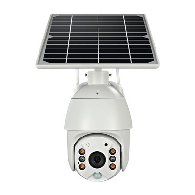 ¿Cómo funciona una cámara de seguridad con energía solar-1080P?